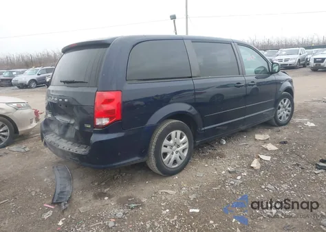 2016 Dodge Grand Caravan Se из США, поврежденный, VIN 2C4RDGBG9GR101522